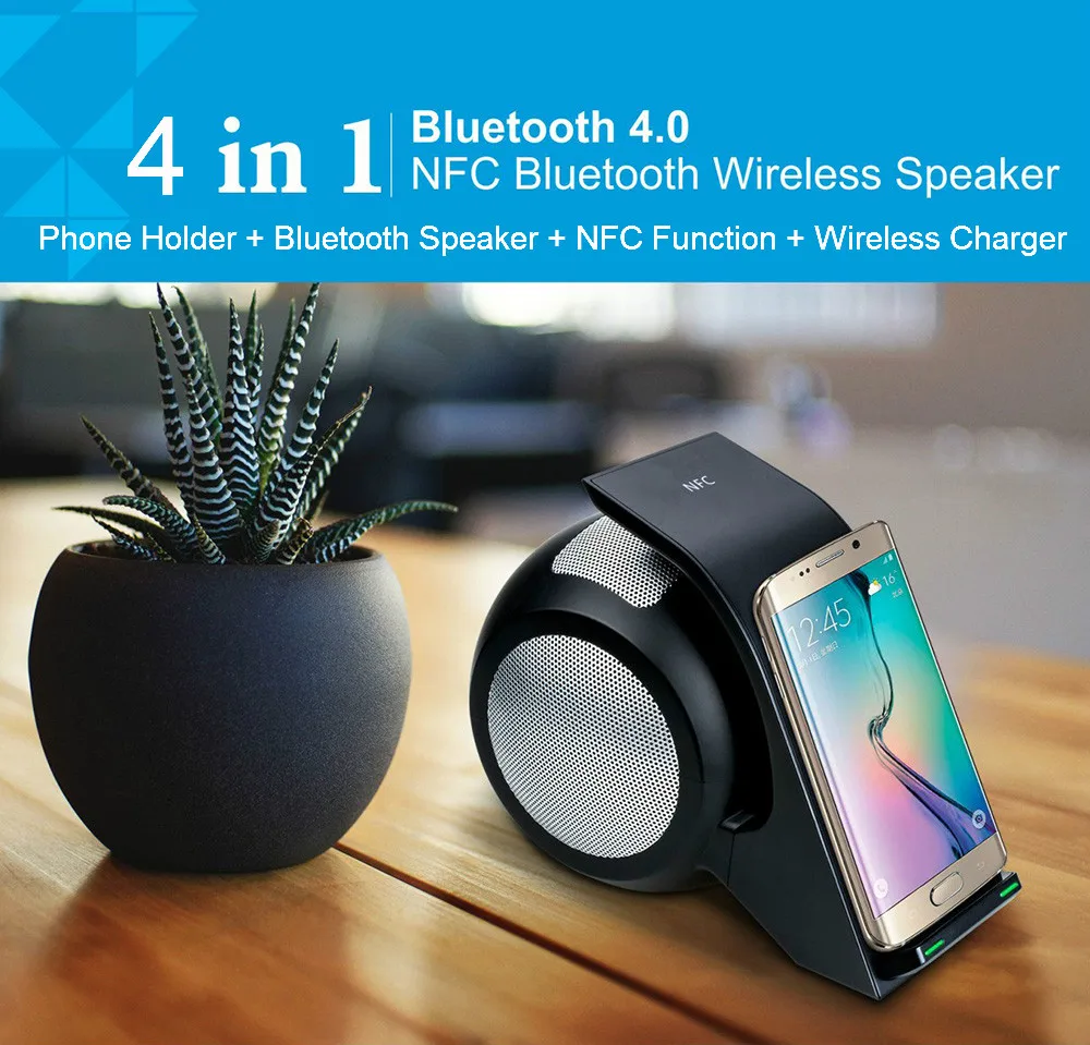 Qi BT wireless charger for iPhone8 7 6 plus for galaxy s8 S7 Note5 LG G4 HTC M9 for sony xperia Yotaphone2 - ANKUX.COM