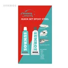 4 mins good quality fast curing green red epoxy ab glue