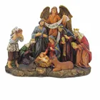 Holy Family Figurine Nativity Set Resin Religious Craft