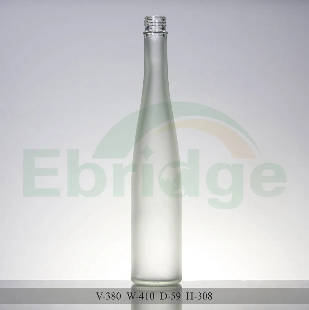 380ミリリットル透明な丸いガラスのアイスワインのボトル仕入れ・メーカー・工場