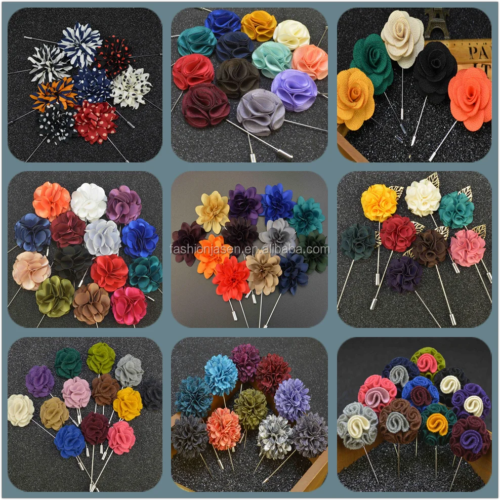 wholesale wedding flower pin, men wedding brooch pin