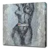 New design hand painted abstract nude painting modern portrait paintings, canvas wall art
