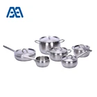 High quality stainless steel induction cookware set