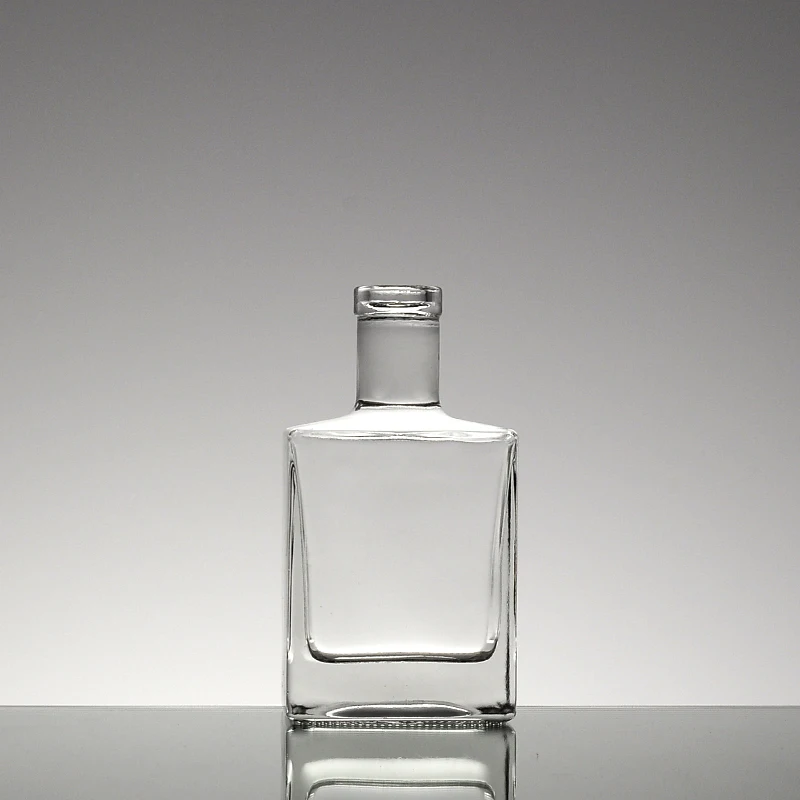 glass bottles crystal empty