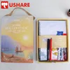 Hot sale children stationery gift set Chinese best selling products word practice copybook