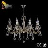 China Suppliers Antique Crystal Bronze Brass Arm Led Chandeliers