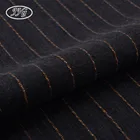 High quality bulk french jacquard comfortable stripe wholesale linen fabric