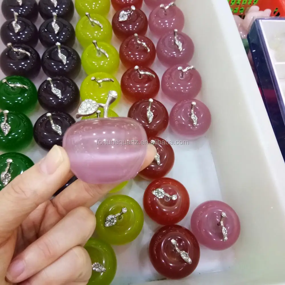 colourful crystal apple christmas eve apple crystal christmas