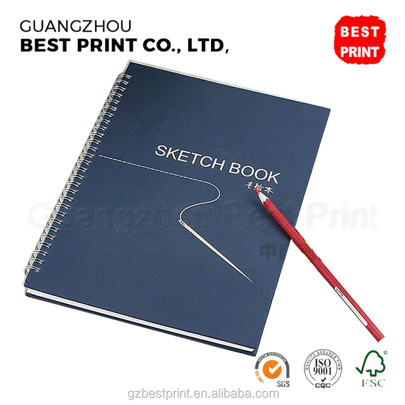 fashion gift cheap oversea bulk 80 sheets spiral school drawing