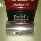 Quality printed colorful embossed pre cut hairdressing hair aluminum foil with tissue for hair salon beauty
