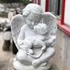 marble angel statue