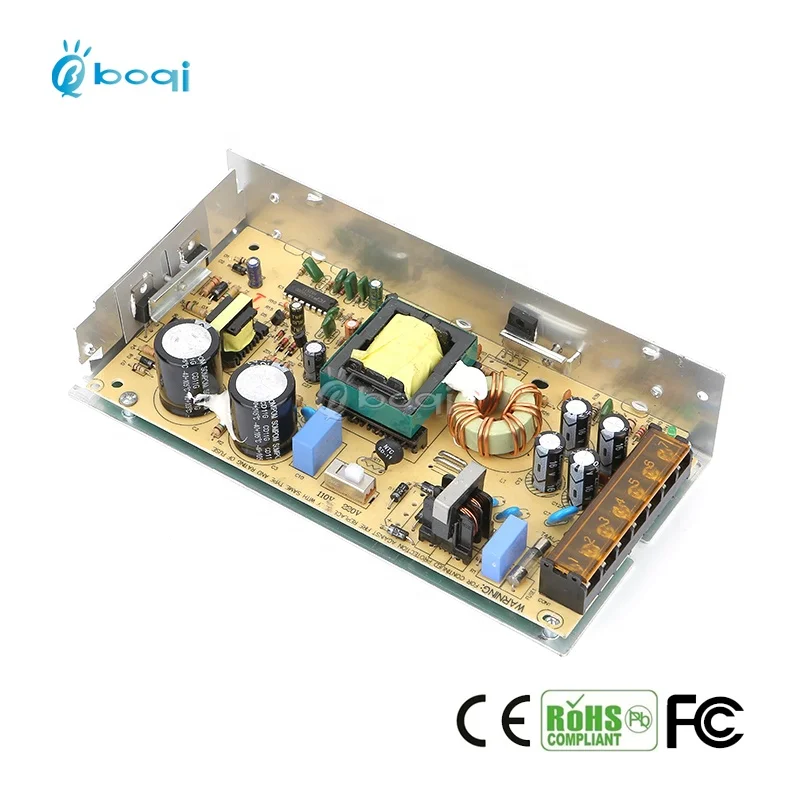 boqi CE FCC 5v power adapter 20a power supply for CCTV Camera LED lighting