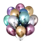 Factory direct selling 12'' 100% latex balloon standard pastel chrome metallic color plain latex balloons