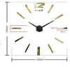 large decorative wall clocks DIY sticker wall clock diy pendulum decorative mirror wall clocks