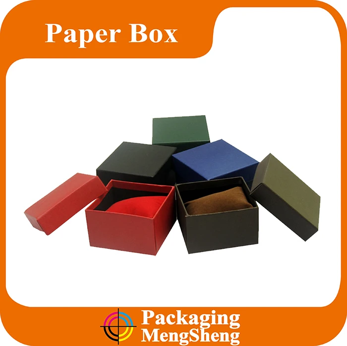 luxury square small paper cardboard gift box making packaging