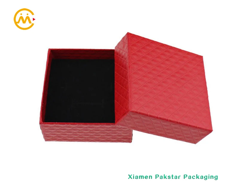 high end luxury wholesale leatherette paper jewelry gift box