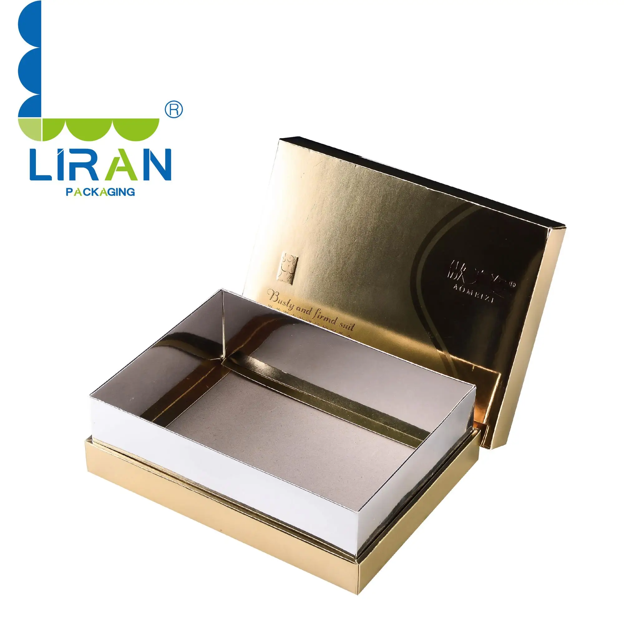 custom magnet folding paper flat pack box luxury magnetic gif