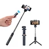 Foldable Wireless Selfie Stick Tripod with Remote Controller for Smartphone