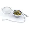 BPA Free Tea Interval Diffuser Ball Shape Stainless Steel Mesh Tea Infuser for Loose Tea