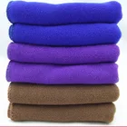 custom printed colored terry cloth towel quick dry car care microfiber cleaning towel