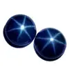 Hot selling round cabochon star sapphire round cabochon lightning stone for ring