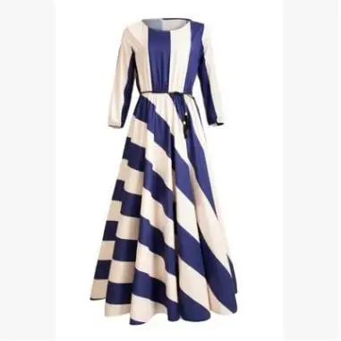 2018 Europe And America Are Very Long Casual Latest Striped Long Chiffon Dress, Photo color
2018 Europe And America Are Very Long Casual Latest Striped Long Chiffon Dress, Photo color