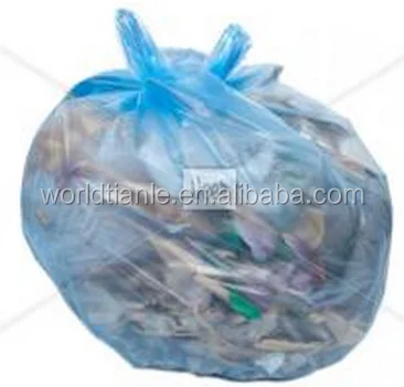 Disposable plastic garbage bag for fast food shop