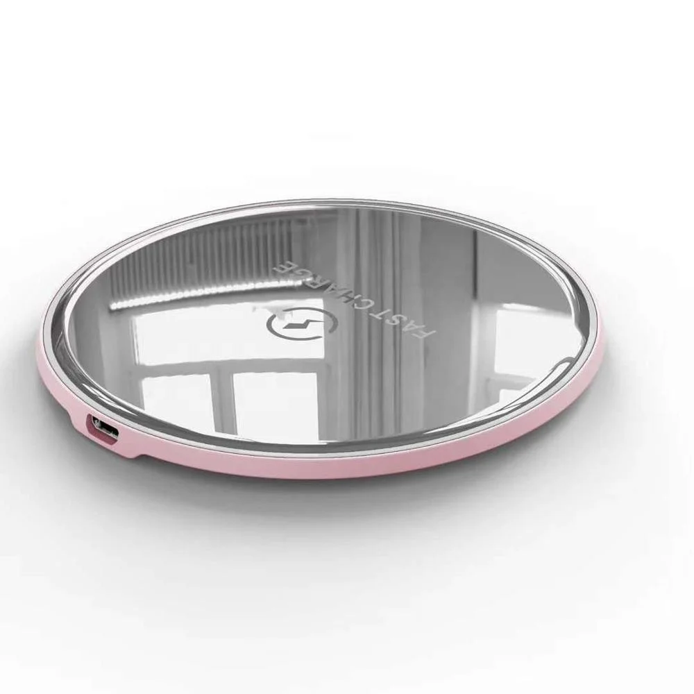 Luxury High Quality Quickly Wireless Charger For Samsung Note9 iPhone9 Mirror Fast Wireless Charger, Black white blue pink
Luxury High Quality Quickly Wireless Charger For Samsung Note9 iPhone9 Mirror Fast Wireless Charger, Black white blue pink