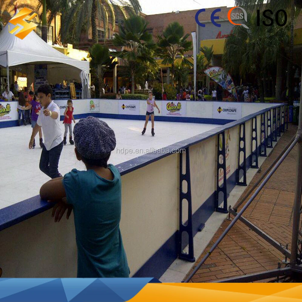 Pe Material Hockey Synthetic Ice Rinks Artificial Ice Skating