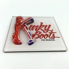 Professional manufactuer 3D Clear Full printing Acrylic Fridge Magnet