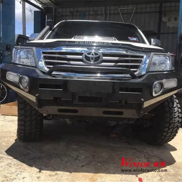 Winfor 4x4 Offroad Hilux Vigo 2009-2014 için Ön Tampon Koruma