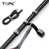 TOPK 5M Durable Headphone Organizer Nylon Cable Ties Power cord Management cable holder
