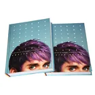 Custom english hardcover coloring book printing straight corner perfect bound books printing with perfect sewing