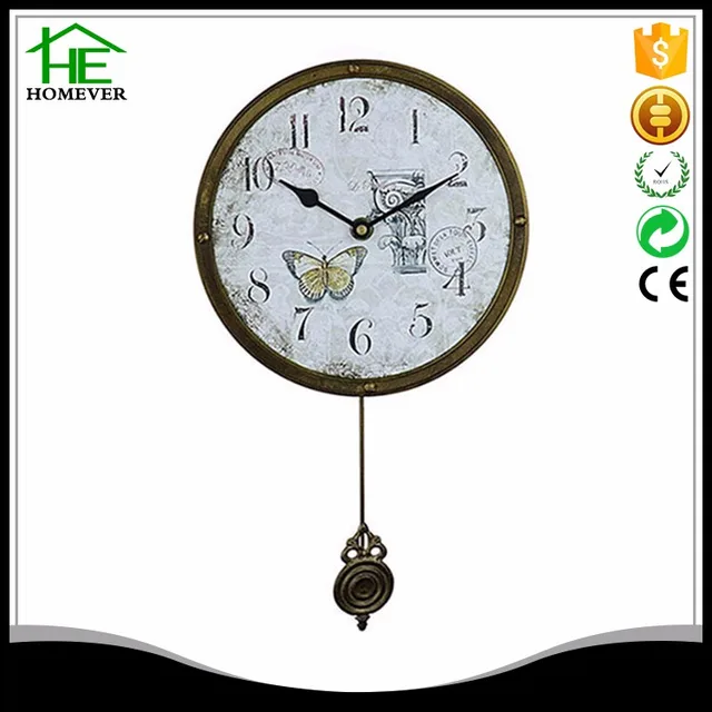 china big wall clock white