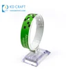 Free sample custom eco friendly printing reusable identity qr code silicone wristbands for hospital