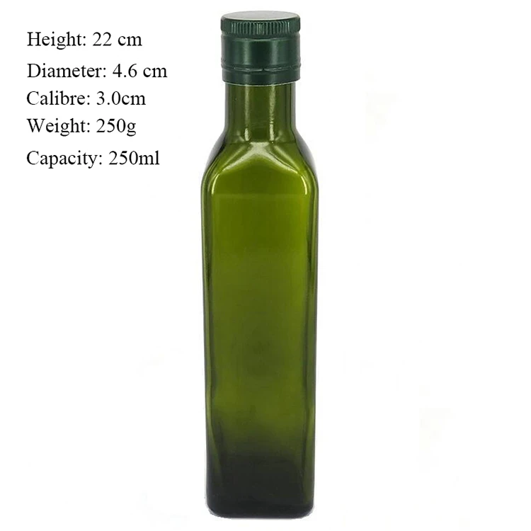 Olive Oil Glass Bottle