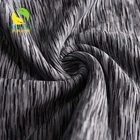 Customizable elastic polyester knit fabric single jersey