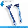 brand name razor blade - triple blade disposable razor- pivoting head
