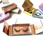 Diamond Shape Eyelash Package Box OEM Private Label eyelash Diamond Shaped Lash Box packaging with Own Logo