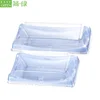 Easy Green Wholesale Reusable PS Plastic Japanese Disposable Food Container Sushi Packaging/Tray With Lid