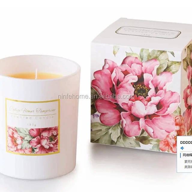 natural scented soy wax candle/private label soy wax candles