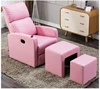 Foshan Fannai Furniture Comfortable PU Leather Spa Sofa Chair For Nail Salon Modern Electric Recliner Sofa