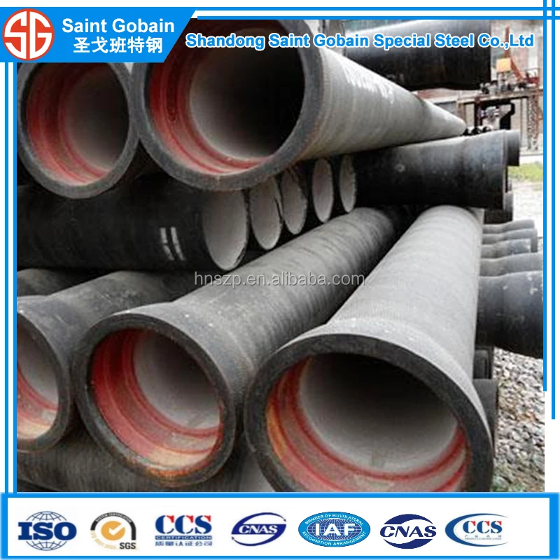 alibaba.com 150mm 300mm ductile iron pipe k9 weight per meter
