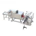 Automatic sleeve shrink wrpping machine packaging Staple needle box