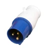220-250v Rated Voltage and 16 Rated Current Male Waterproof Industrial Plug and Socket