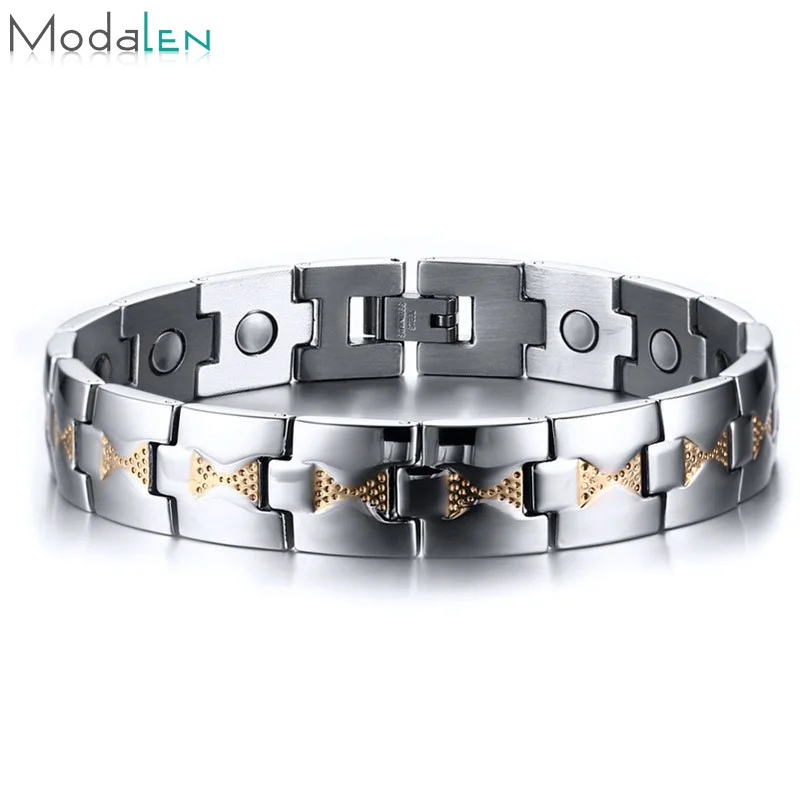 Custom design pain relief magnetic bracelet stainless steel, bracelet magnetic medical, Customized color
Custom design pain relief magnetic bracelet stainless steel, bracelet magnetic medical, Customized color