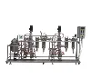 multiple effect evaporator two stages Short Path Vacuum Distillation molecular for extraction of fish collagen