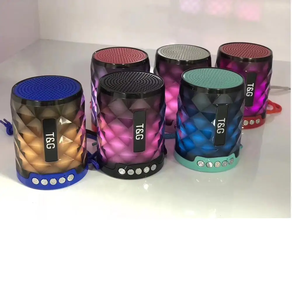 Hot selling Portable TG155 Wireless Speaker Handsfree Mini speaker with LED Lights support TF/FM card sound box, Black red blue red , deep red
Hot selling Portable TG155 Wireless Speaker Handsfree Mini speaker with LED Lights support TF/FM card sound box, Black red blue red , deep red