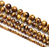2019 Wholesale manufacturer genuine high quality natural 8mm gemstone bead tiger eye stone loose bead