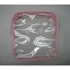latest design printed clear cosmetic pvc jelly zipper toiletry bag Wholesale